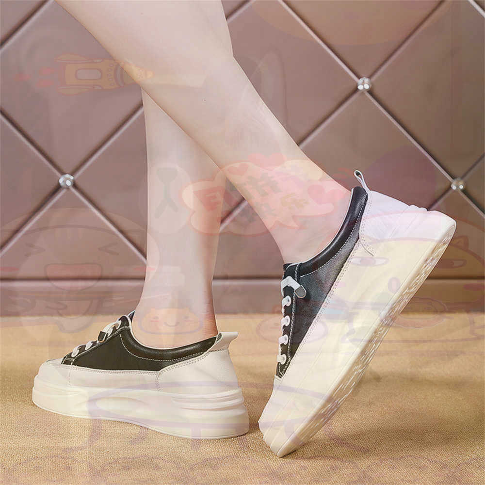 Wholesale Wedding Supply Store - LACE-up Chunky Loafers ผู้หญิงสเก็ตบอร์ดกีฬารองเท้าตะกร้ารองเท้าผ้าใบจริงแบบพกพาข่าวตะกร้า Teni ที่มีคุณภาพสูง