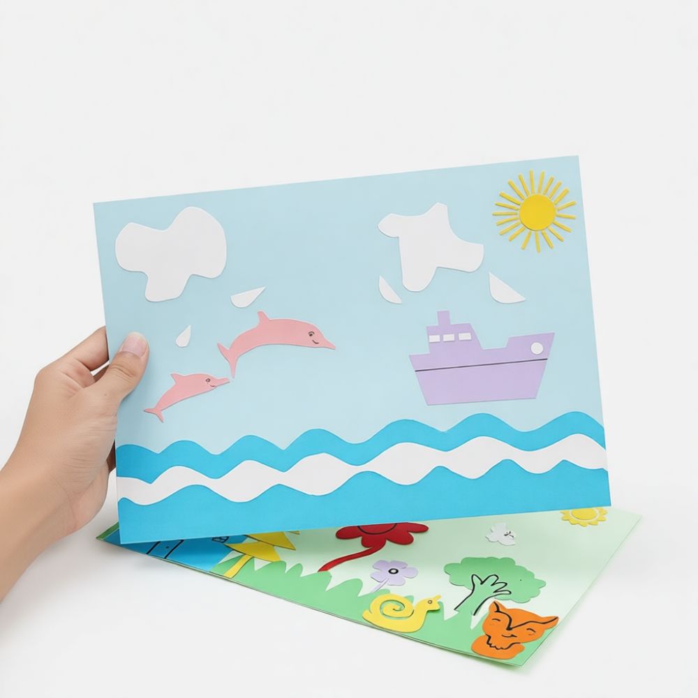 Papercraft Supply Invitation - กระดาษการ์ดสีหนา ขนาด A4 และ A3 กระดาษแข็งงานฝีมือคุณภาพสูง