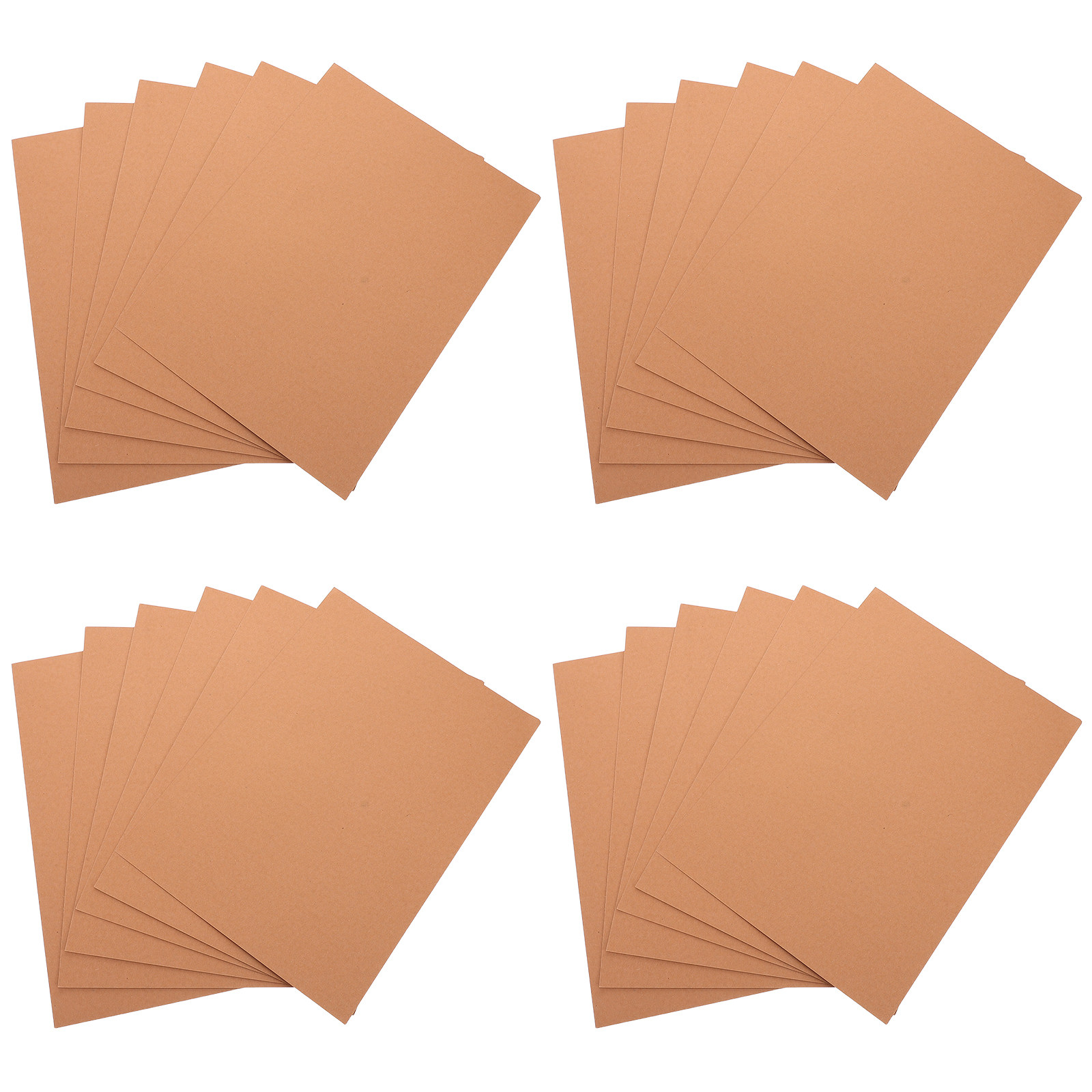 กระดาษการ์ดสีน้ำตาล 50 แผ่น ขน - Papercraft Supply Invitation บทวิจารณ์และราคา