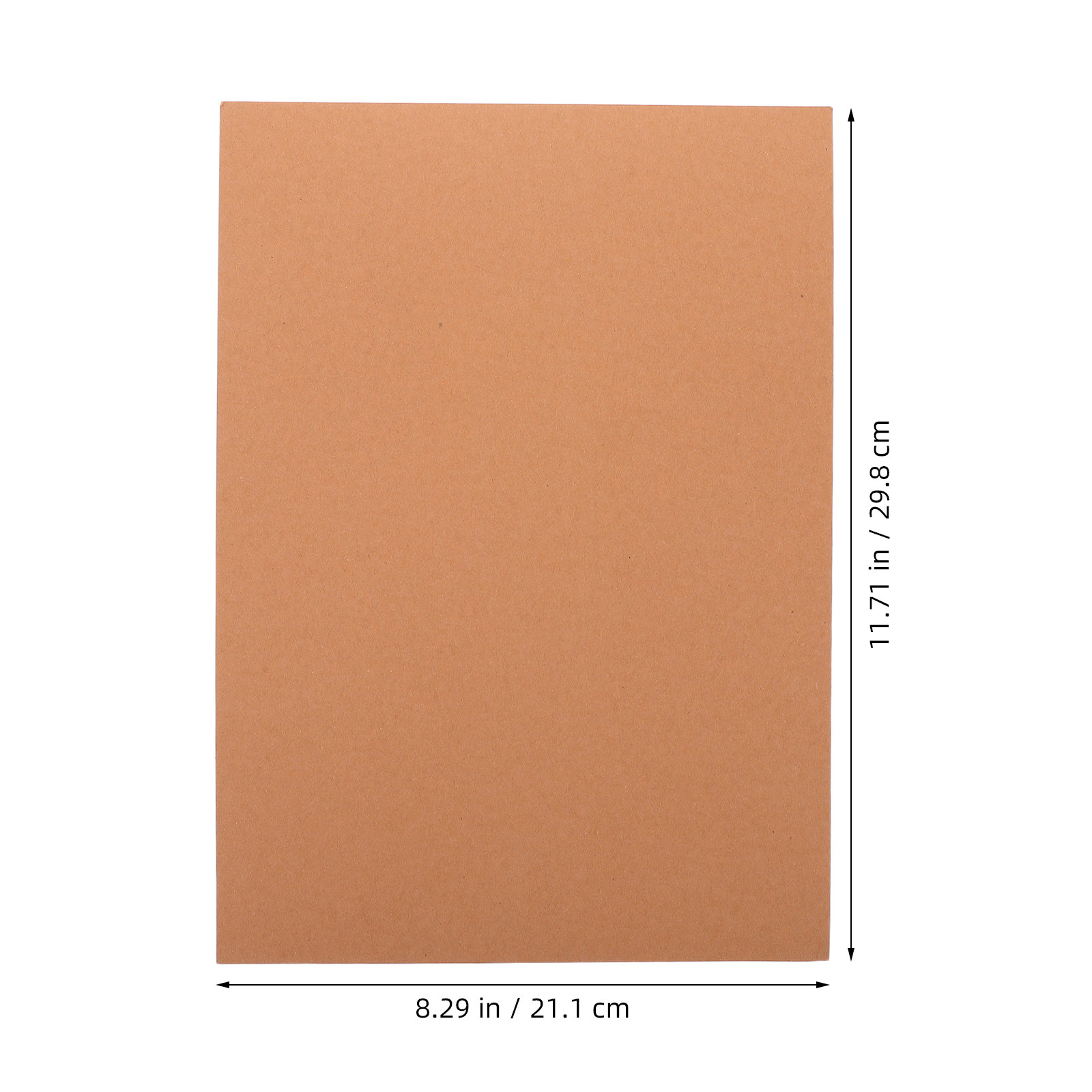 กระดาษการ์ดสีน้ำตาล 50 แผ่น ขน - Papercraft Supply Invitation บทวิจารณ์และราคา