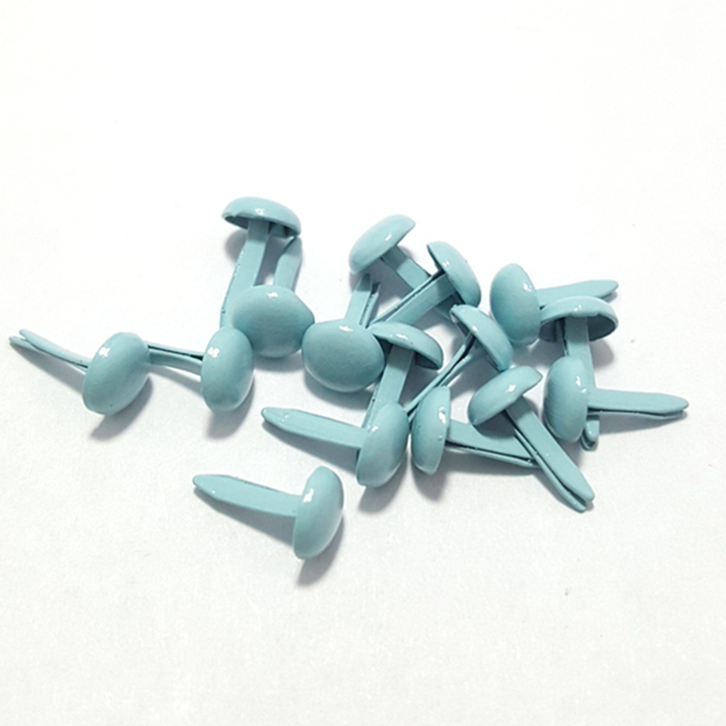 1000pcs 6X13mm สีดำโลหะ Brads  - Papercraft Supply Invitation บทวิจารณ์และราคา