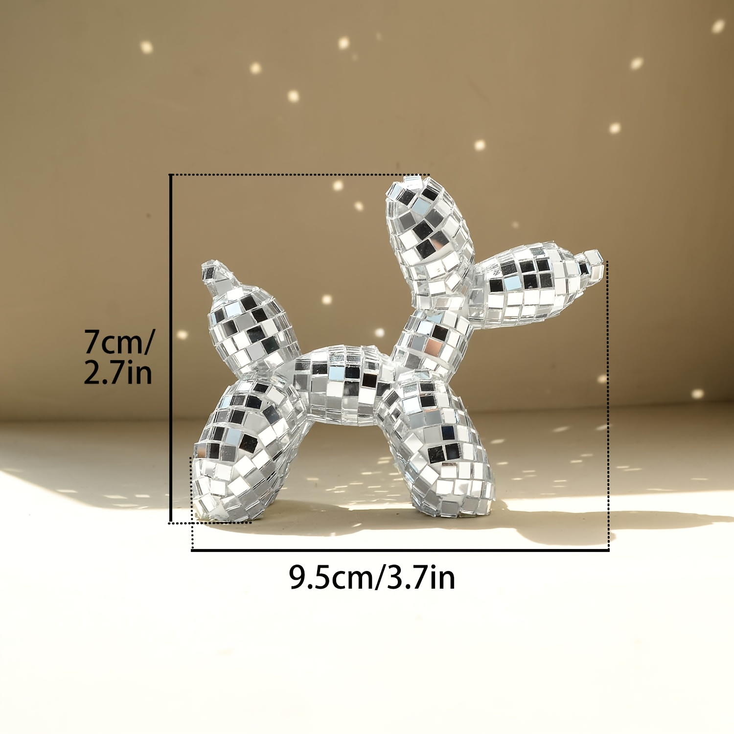 ลูกโป่งดิสโก้รูปสุนัขน่ารัก 1  - Confetti Balloon Set บทวิจารณ์และราคา