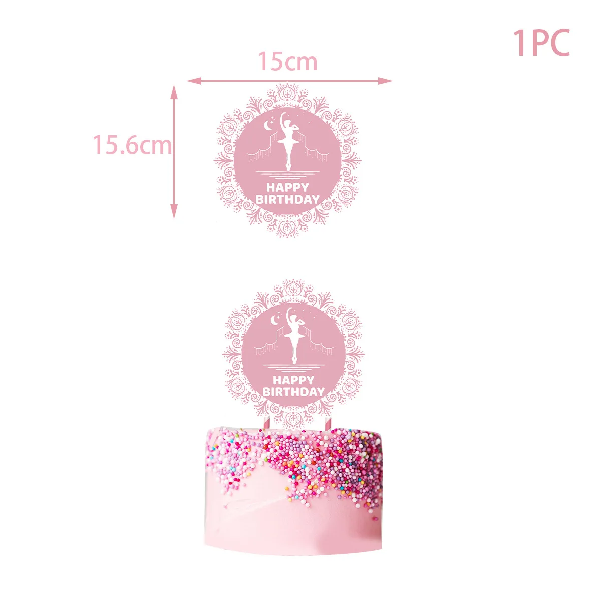 ลูกโป่งป้ายธงทิวสำหรับตกแต่งบน - Confetti Balloon Set บทวิจารณ์และราคา