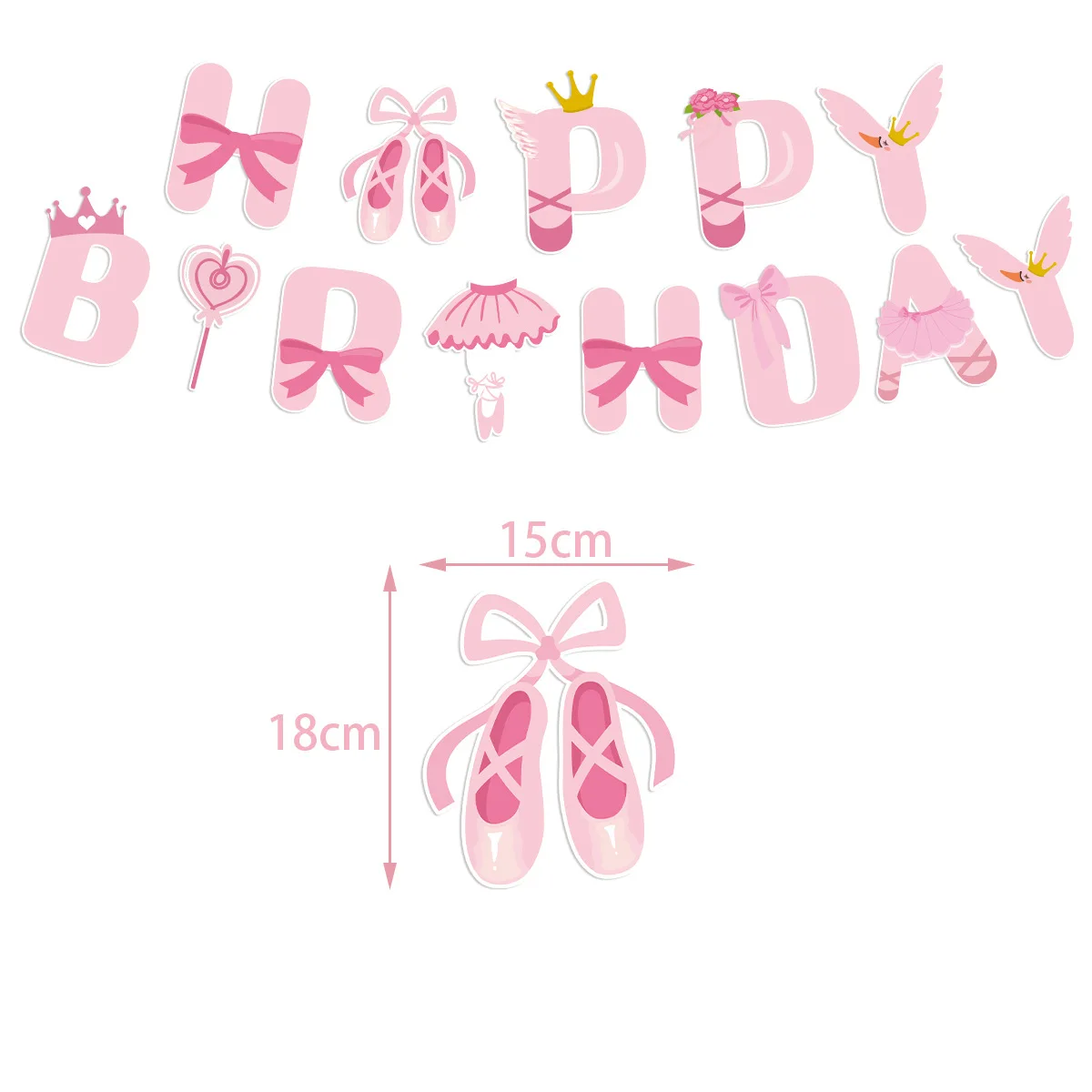 ลูกโป่งป้ายธงทิวสำหรับตกแต่งบน - Confetti Balloon Set บทวิจารณ์และราคา