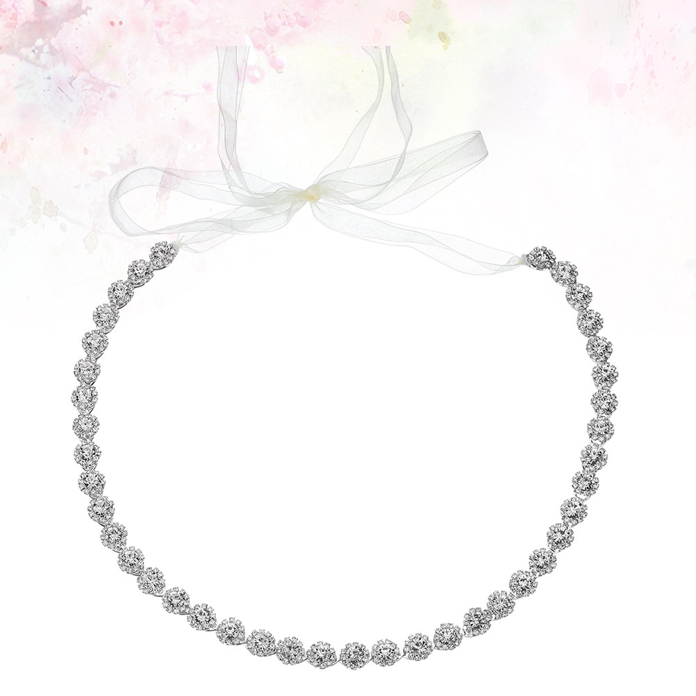 เข็มขัดเจ้าสาวริบบิ้นสีเงิน ปร - Bridal Sash Ribbon บทวิจารณ์และราคา