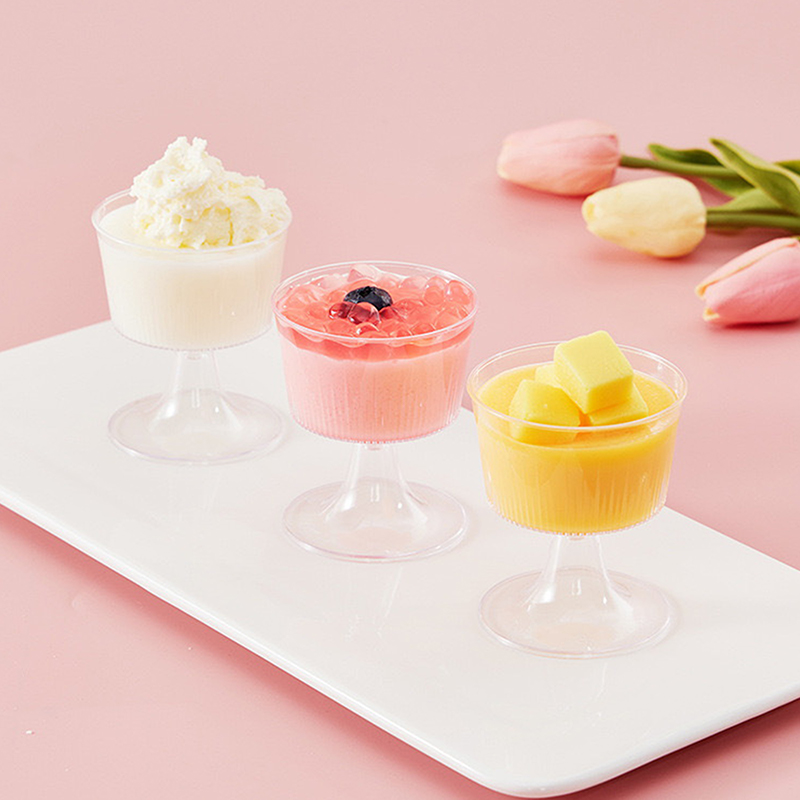 F】10 ชิ้น ถ้วยขนมพลาสติกแบบใช้ - Champagne Tower Set บทวิจารณ์และราคา
