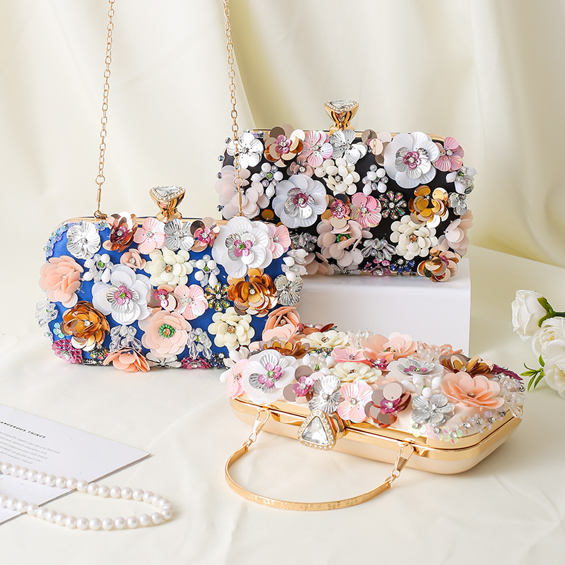ดอกไม้ชุดราตรีกระเป๋าถือลูกปัด - Wedding Vendor บทวิจารณ์และราคา