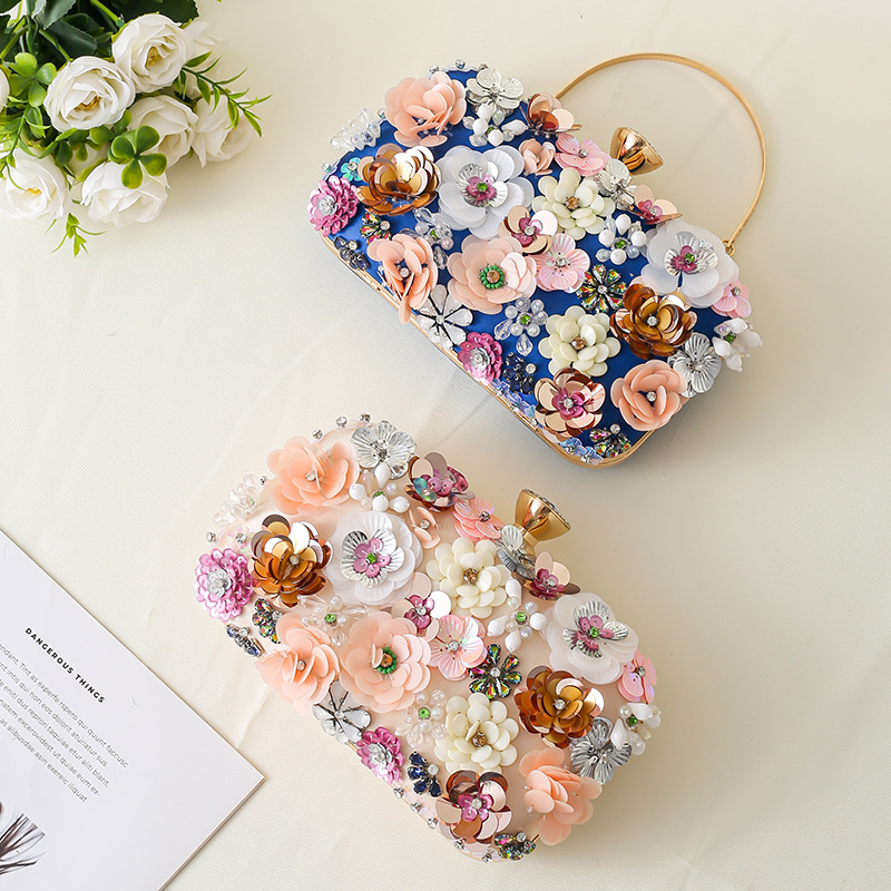ดอกไม้ชุดราตรีกระเป๋าถือลูกปัด - Wedding Vendor บทวิจารณ์และราคา