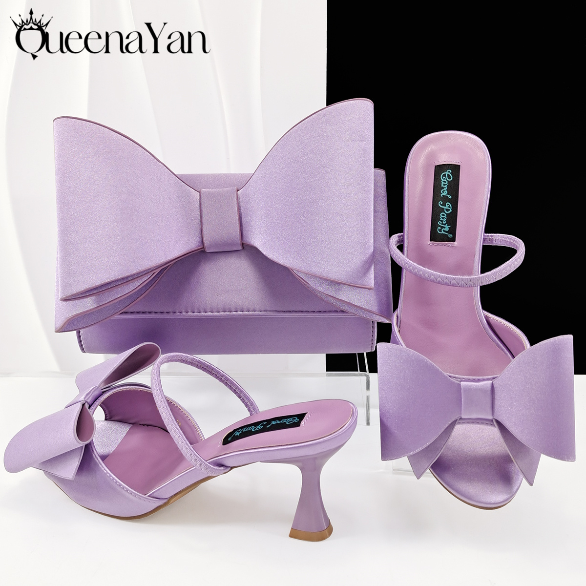 รองเท้าส้นสูงหัวแหลมสีม่วงไลแล - Wedding Vendor บทวิจารณ์และราคา