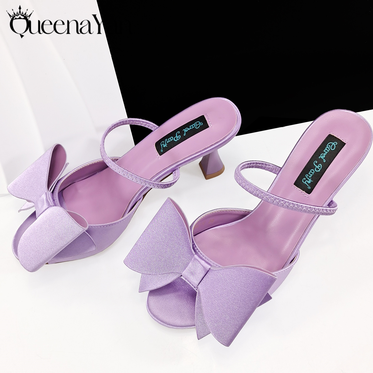 รองเท้าส้นสูงหัวแหลมสีม่วงไลแล - Wedding Vendor บทวิจารณ์และราคา