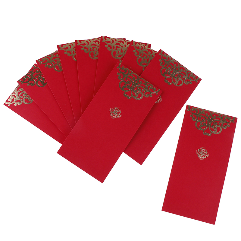 10 ชิ้น Happy Lucky ใหม่ปีงานแ - Wedding Envelopes บทวิจารณ์และราคา